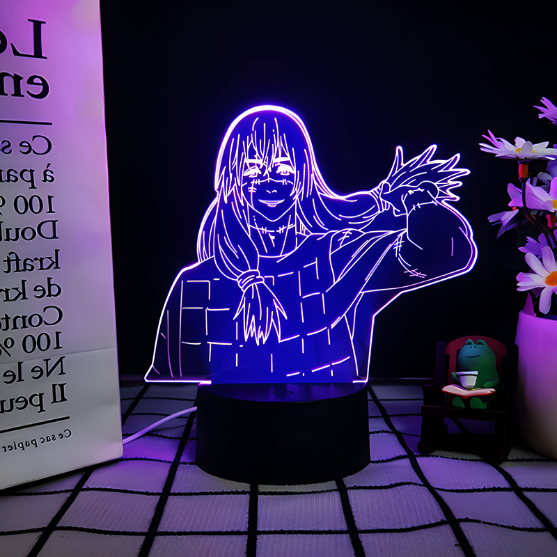 JJK 3D LED Night Light - Multi-Color Dimmable Desk Lamp — view 81