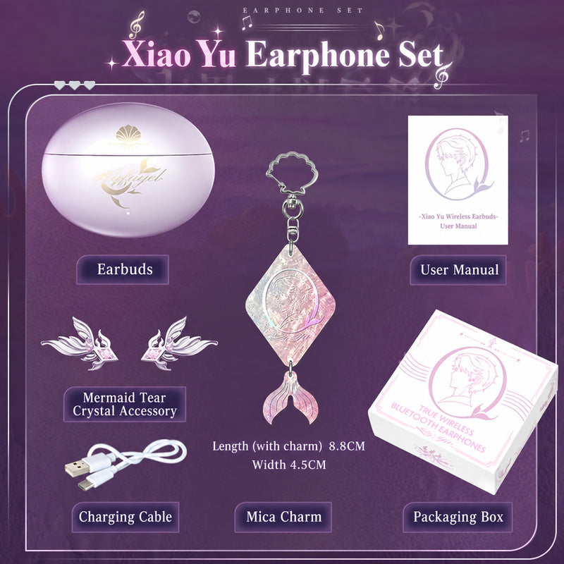 Love and Deepspace Clip-On Earbuds — Open-Ear Bluetooth with Character Voice Prompts — product image 9