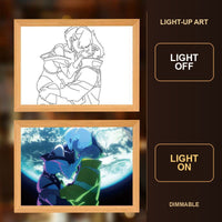 Cyberpunk Light-Up Art Frame — 11 Designs — product view 9