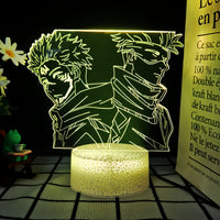JJK 3D LED Night Light - Multi-Color Dimmable Desk Lamp — view 70