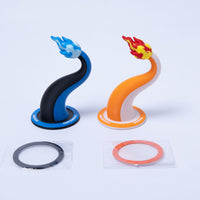 Pokemon Charizard Tail Magnetic Phone Stand — Blue & Orange