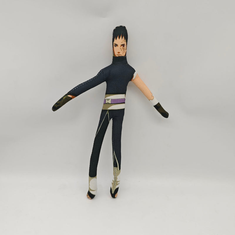 Naruto Abstract Slender Twistable Plush - Kakashi, Uchiha & More