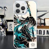 Demon Slayer aurora gold phone case — Muichiro Tokito — Sword