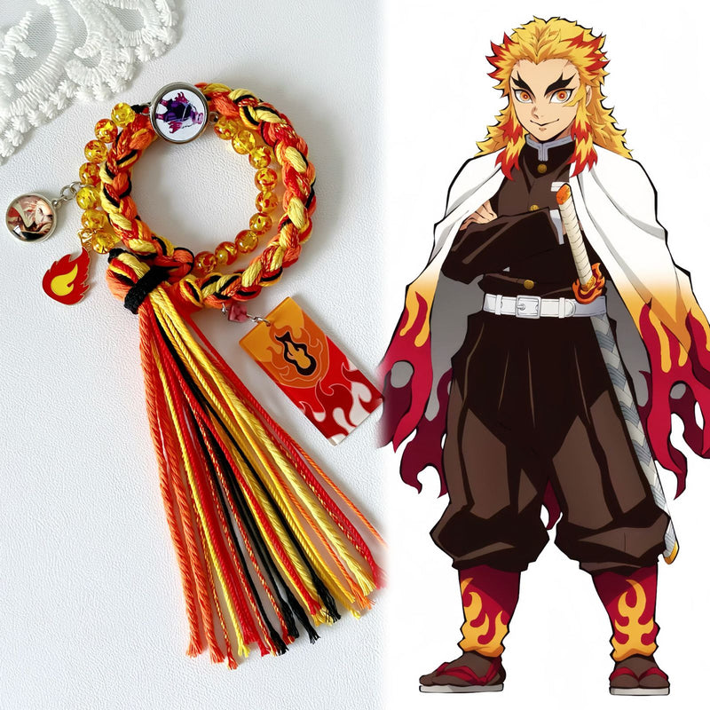 Demon Slayer Double-Layer Braided Bracelets — 20 Characters