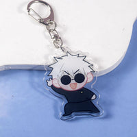 JJK Gojo & Geto Spring Bobble Standee Keychain Set