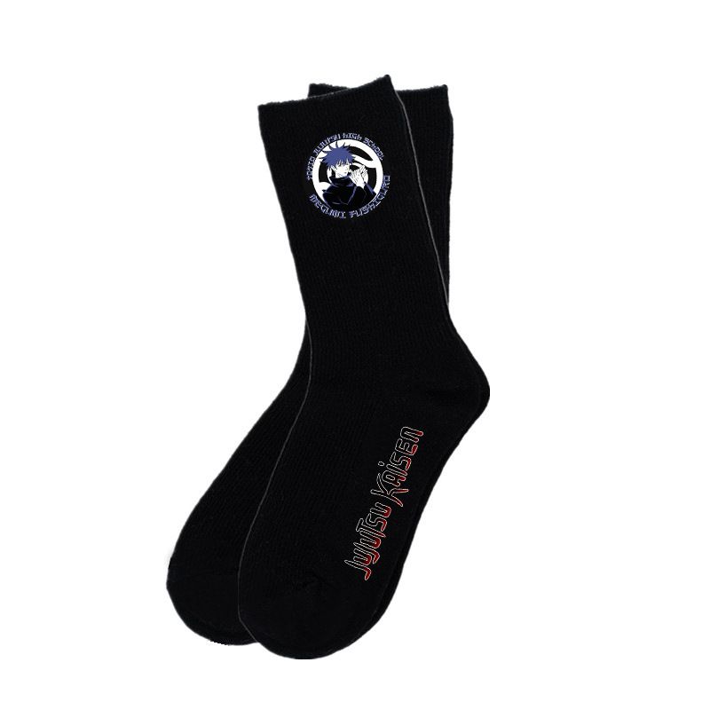 Jujutsu Kaisen Anime Crew Socks - Cotton Mid-Calf (Unisex)