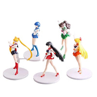 Sailor Moon Figures Desktop Ornament Set