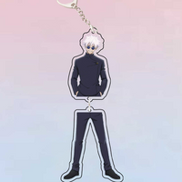 Satoru Gojo Meme Face Acrylic Keychain & Folding Standee
