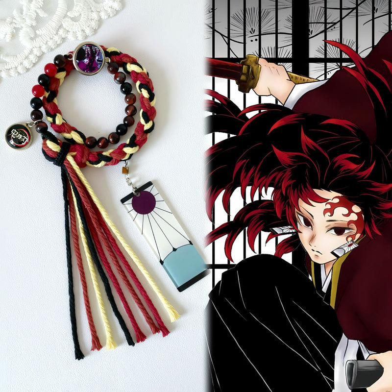 Demon Slayer Double-Layer Braided Bracelets — 20 Characters