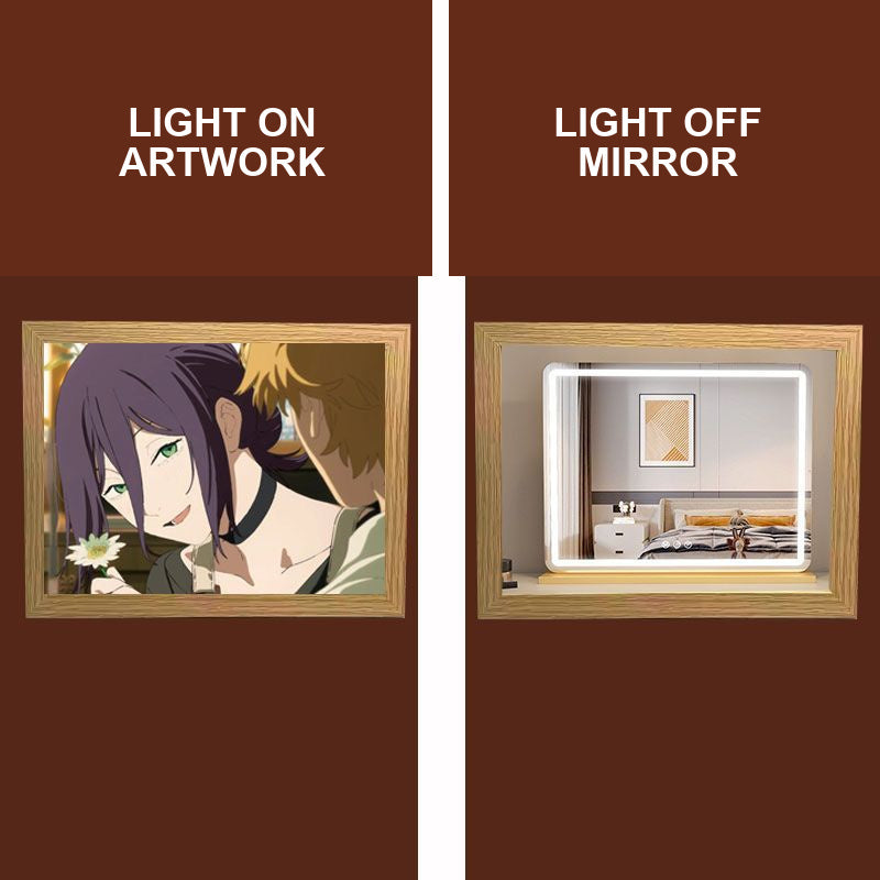 Chainsaw Man Reze Light-Up Mirror Art Frame — 19 Designs — product view 10