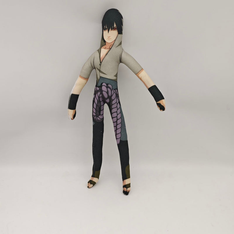 Naruto Abstract Slender Twistable Plush - Kakashi, Uchiha & More
