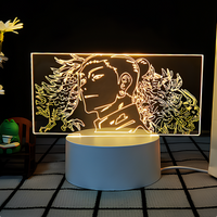 JJK 3D LED Night Light - Multi-Color Dimmable Desk Lamp — view 76