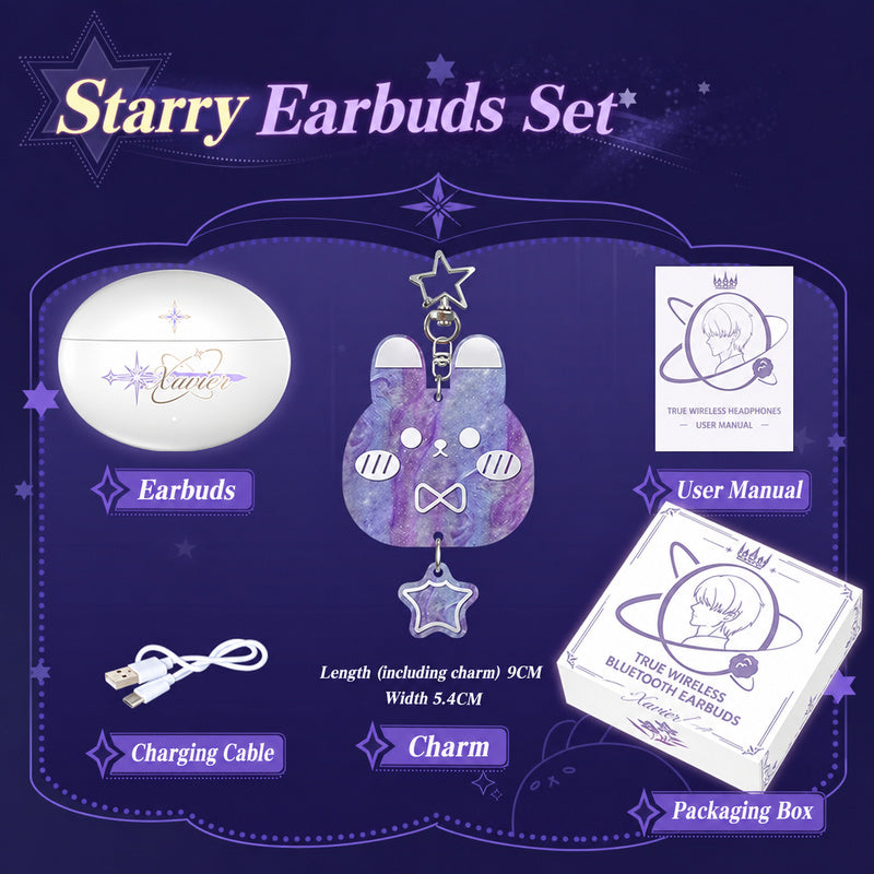 Love and Deepspace Clip-On Earbuds — Open-Ear Bluetooth with Character Voice Prompts — product image 10