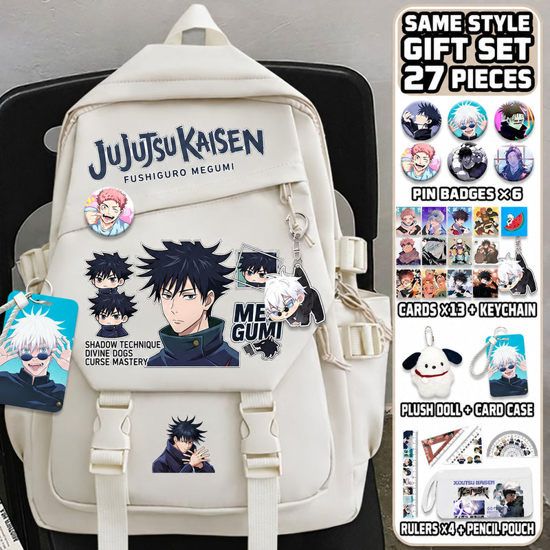 Jujutsu Kaisen Backpack — Large-Capacity School Bag with Accessory Set — product image 11