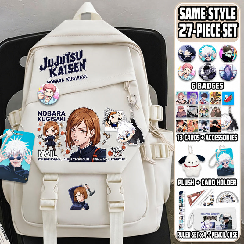 Jujutsu Kaisen Backpack — Large-Capacity School Bag with Accessory Set — product image 12