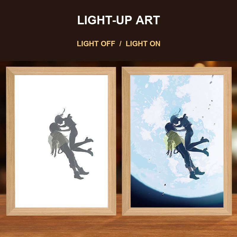 Cyberpunk Light-Up Art Frame — 11 Designs — product view 12