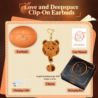Love and Deepspace Clip-On Earbuds — Open-Ear Bluetooth with Character Voice Prompts — product image 14