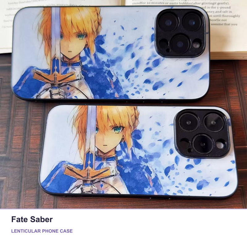 Fate Saber Lenticular Phone Case — footer