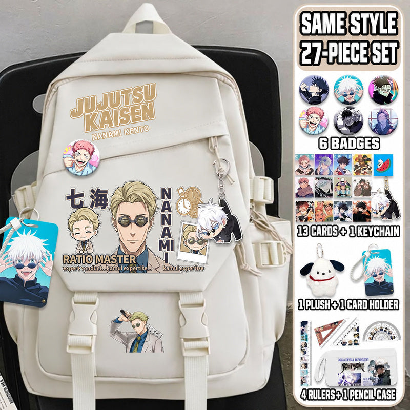 Jujutsu Kaisen Backpack — Large-Capacity School Bag with Accessory Set — product image 16