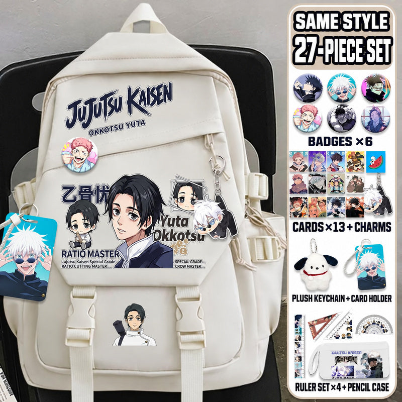 Jujutsu Kaisen Backpack — Large-Capacity School Bag with Accessory Set — product image 17