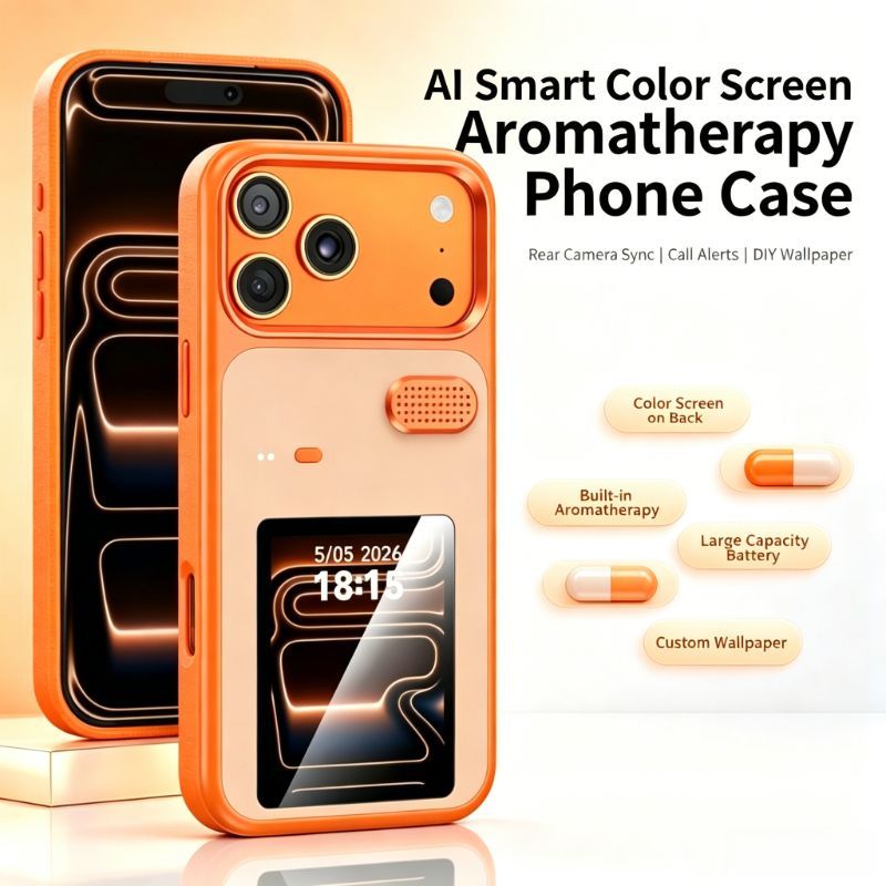 Rear-Screen Aromatherapy Phone Case for iPhone
