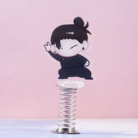 JJK Gojo & Geto Spring Bobble Standee Keychain Set