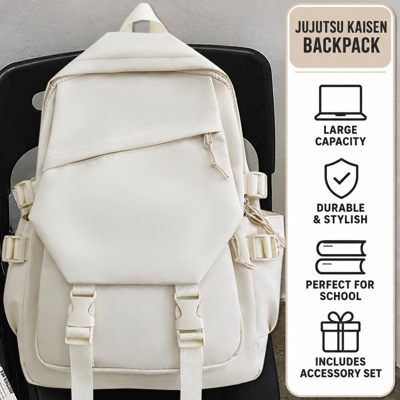 Jujutsu Kaisen Backpack — Large-Capacity School Bag with Accessory Set — product image 19