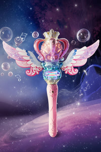 Sailor Moon 2-in-1 Electric Bubble Machine Fairy Wand Toy