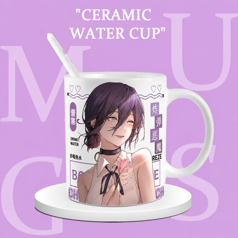 Chainsaw Man Reze Ceramic Mug — 21 Designs