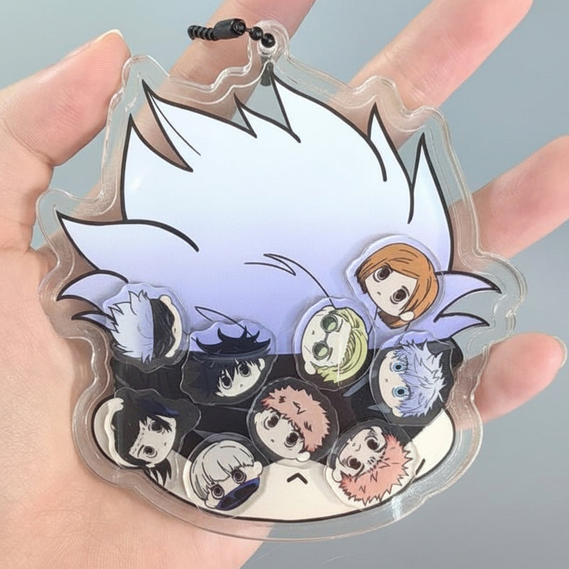 Satoru Gojo Bobble Keychain