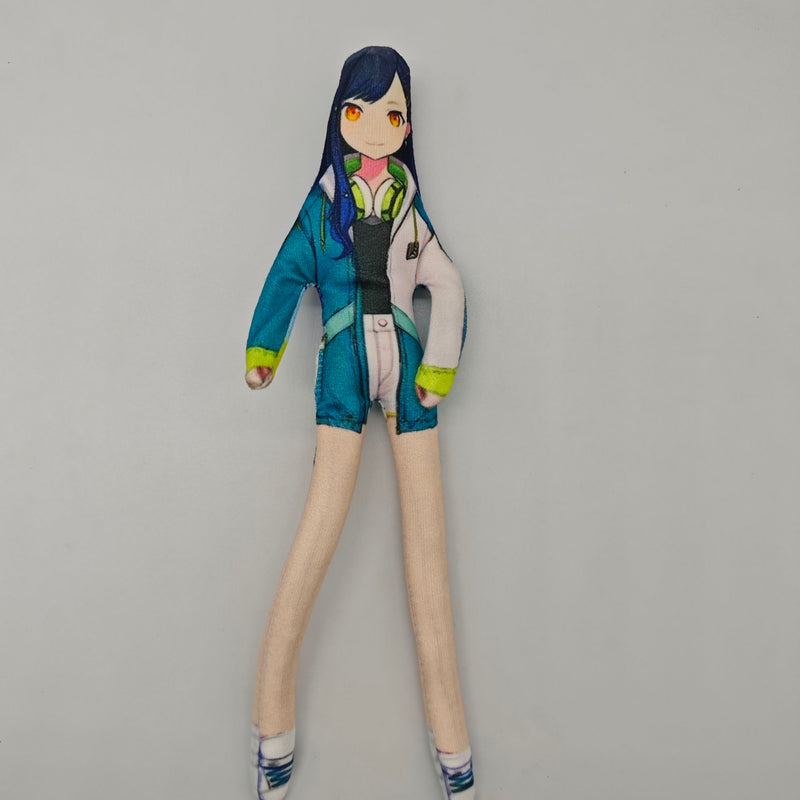 Project Sekai / Hatsune Miku Abstract Slender Twistable Plush - Bendable Wire-Frame Figure