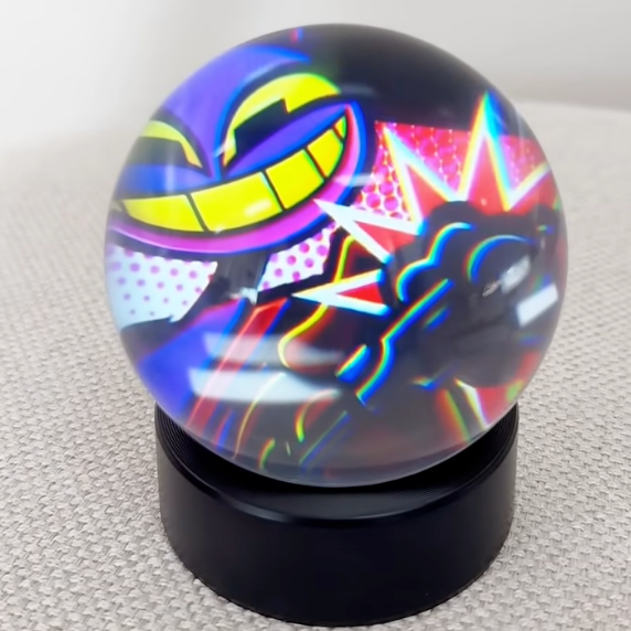 LED Crystal Ball Video Player