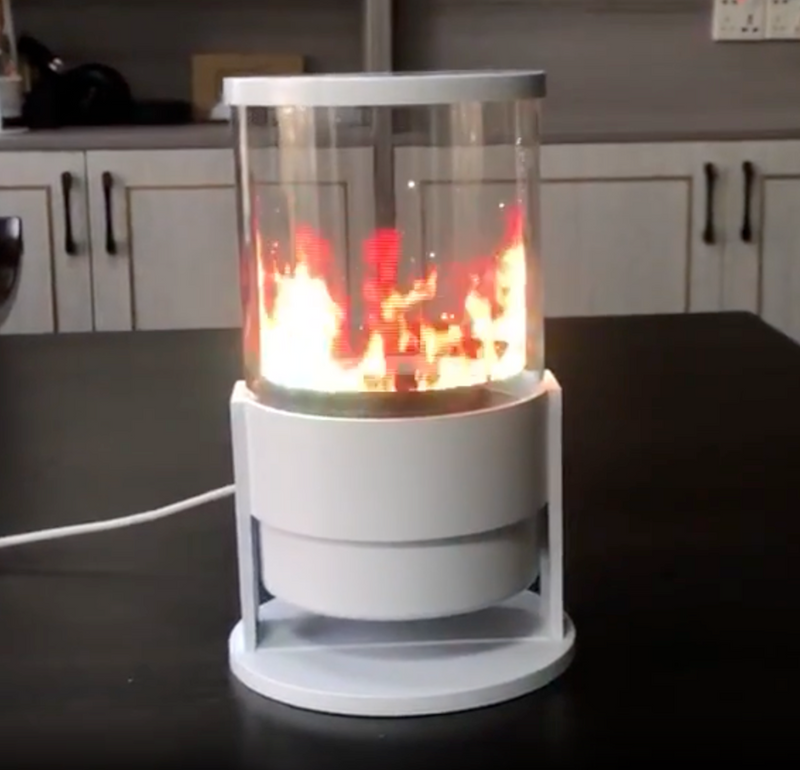 Desktop Holographic 3D Projector with Built-in Speaker