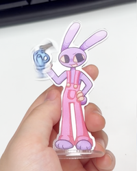 TADC Jax Rabbit Spinning Acrylic Standee