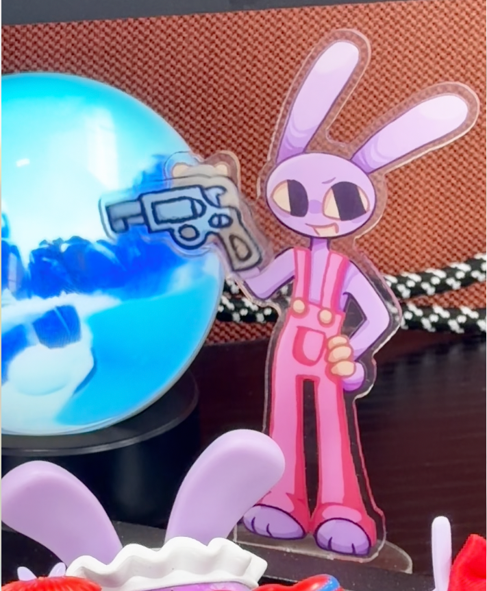 TADC Jax Rabbit Spinning Acrylic Standee