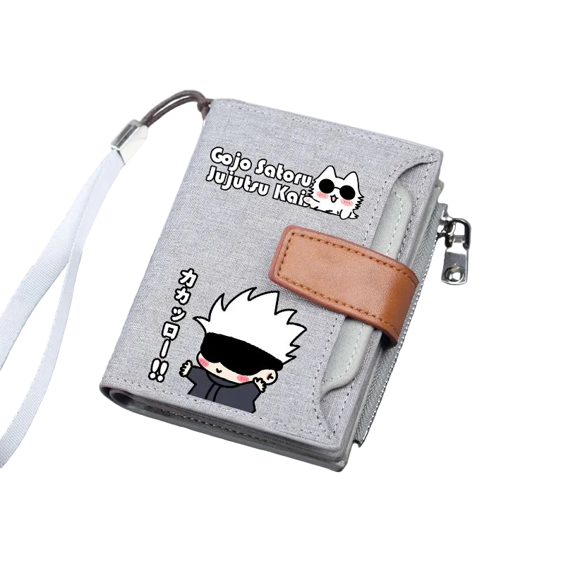 Gojo Snap Wallet — Folding Card Holder Clutch
