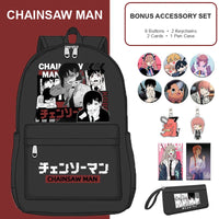 Chainsaw Man School Backpack — 17 Designs — product view 11