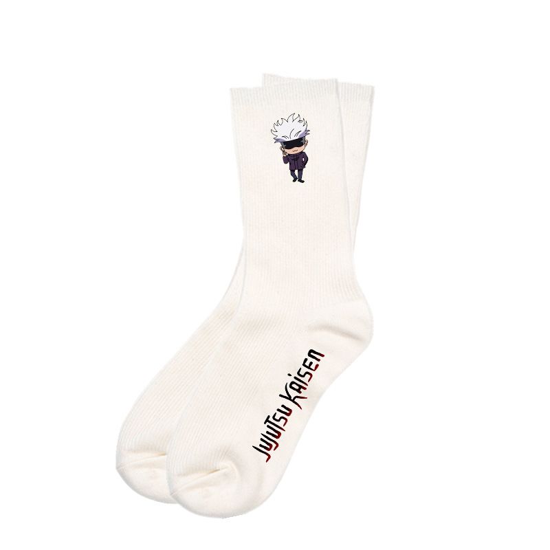 Jujutsu Kaisen Anime Crew Socks - Cotton Mid-Calf (Unisex)