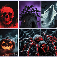 Halloween Projector Lamp — Spooky Scene Night Light