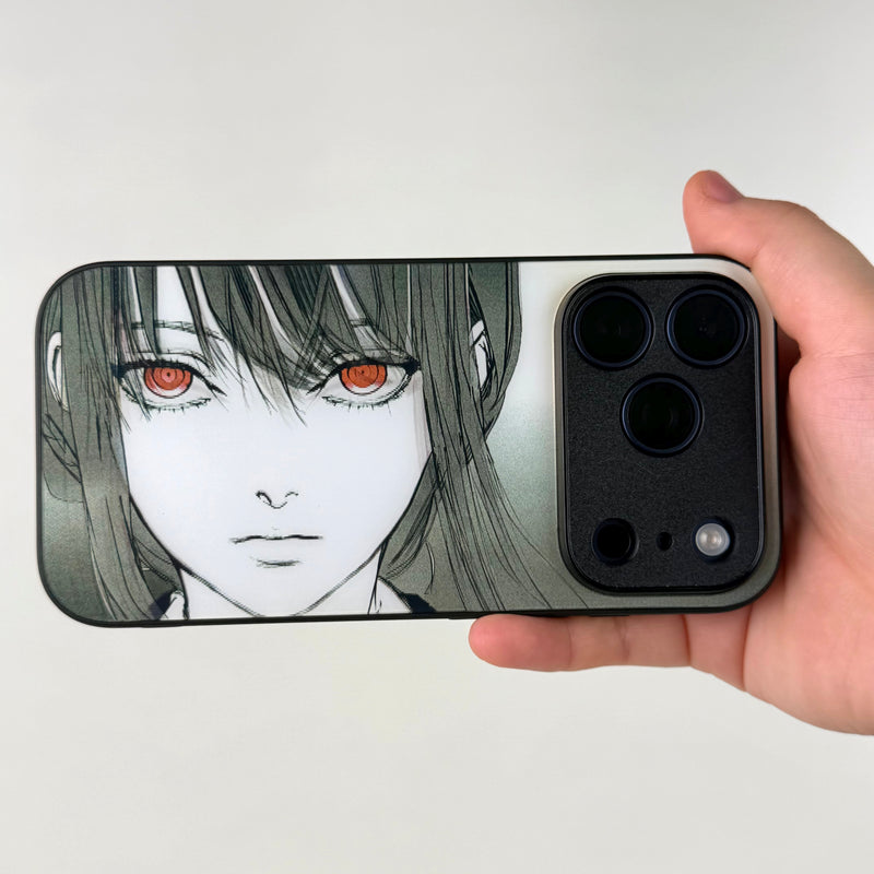 Chainsaw Man Makima Red-Eyes Lenticular Phone Case
