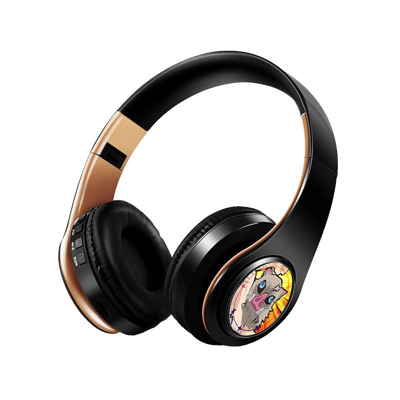 Demon Slayer Voice Bluetooth Headphones — Wireless Over-Ear with Japanese Voice Prompts