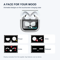 Supplier examples of Proud, Wink, Smile and Relaxed display designs