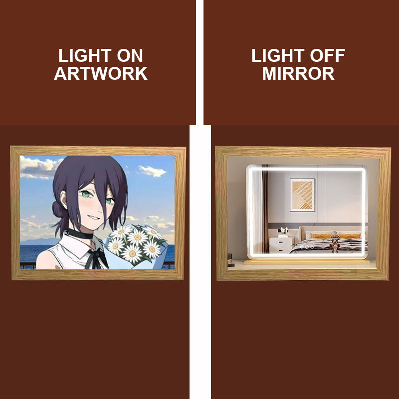 Chainsaw Man Reze Light-Up Mirror Art Frame — 19 Designs — product view 24