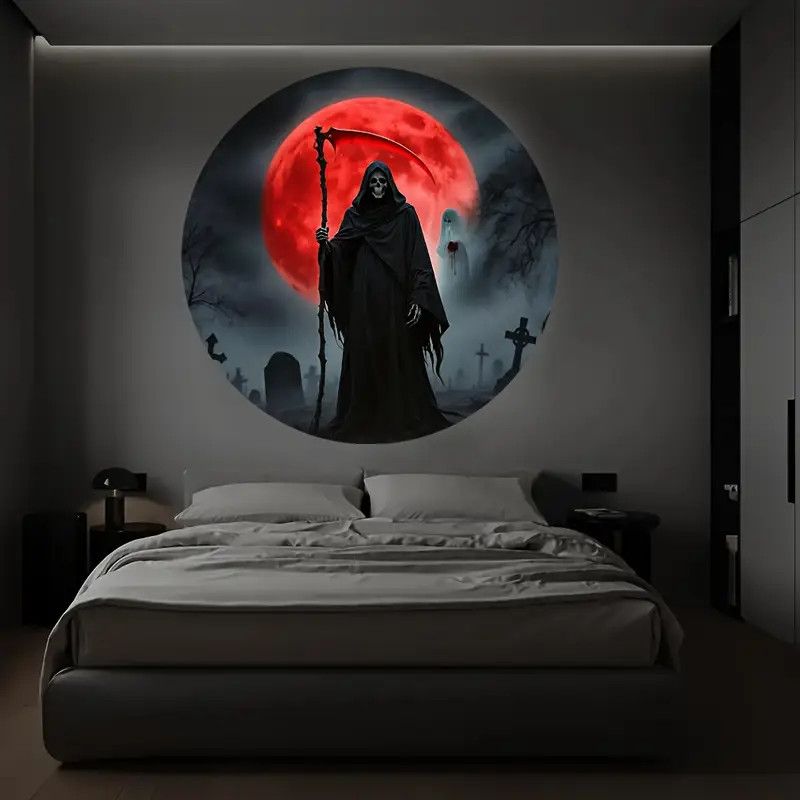 Halloween Projector Lamp — Spooky Scene Night Light