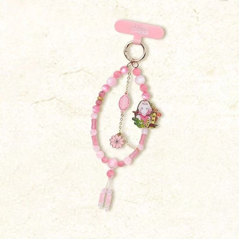 Naruto Shippuden Beaded Phone Charm Blind Box