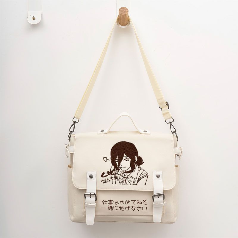 Chainsaw Man Character Crossbody Messenger Bag