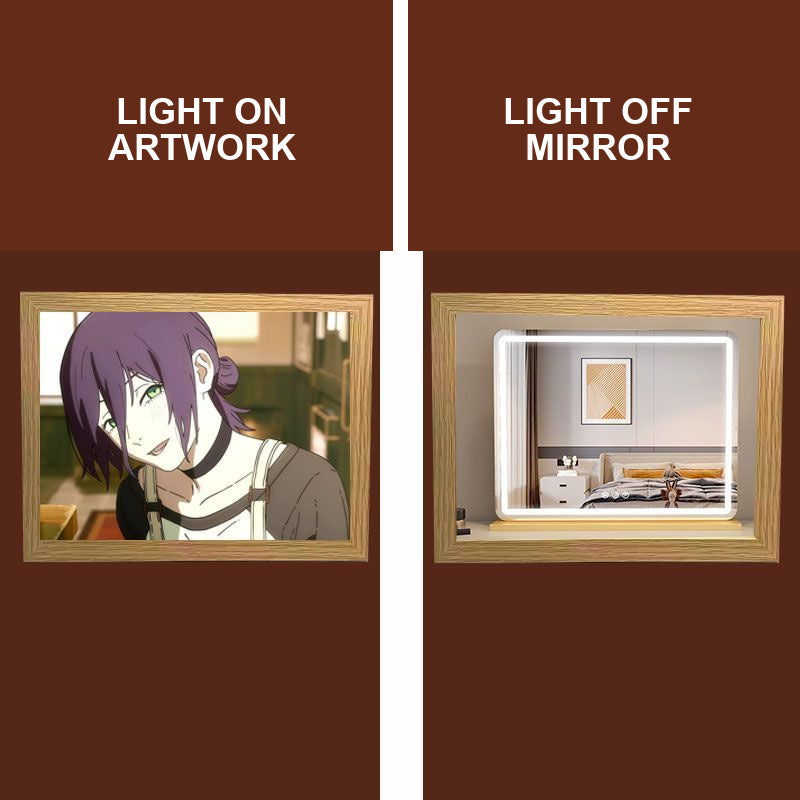 Chainsaw Man Reze Light-Up Mirror Art Frame — 19 Designs — product view 17