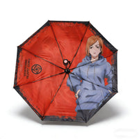 JJK Auto Folding Umbrella - UV Blackout Coating Sun & Rain