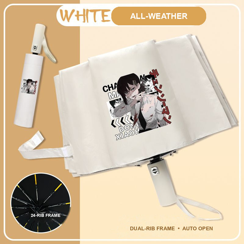Chainsaw Man Automatic Umbrella — 16 Designs — product view 37