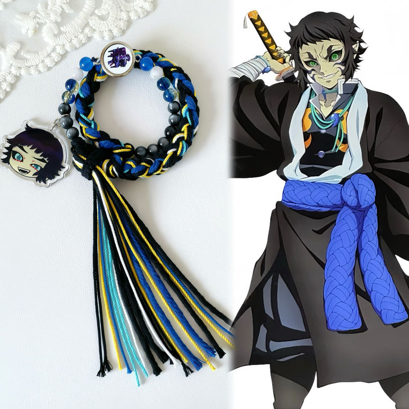Demon Slayer Double-Layer Braided Bracelets — 20 Characters